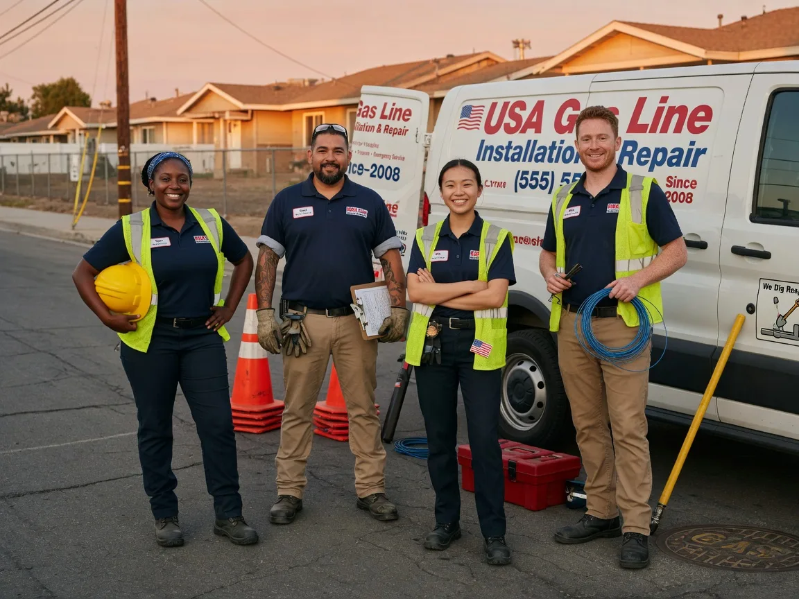 Gas Line Installation company in San Jacinto, CA